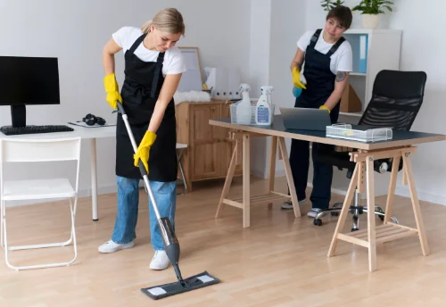 Nettoyage de bureau professionnel à Frespech