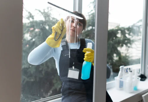 Nettoyage de vitres intérieures et extérieures à Frespech